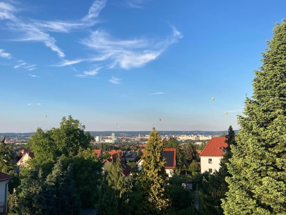 Apartment Mit Ausblick Im Dresdner Suedwesten Дрезден Екстериор снимка